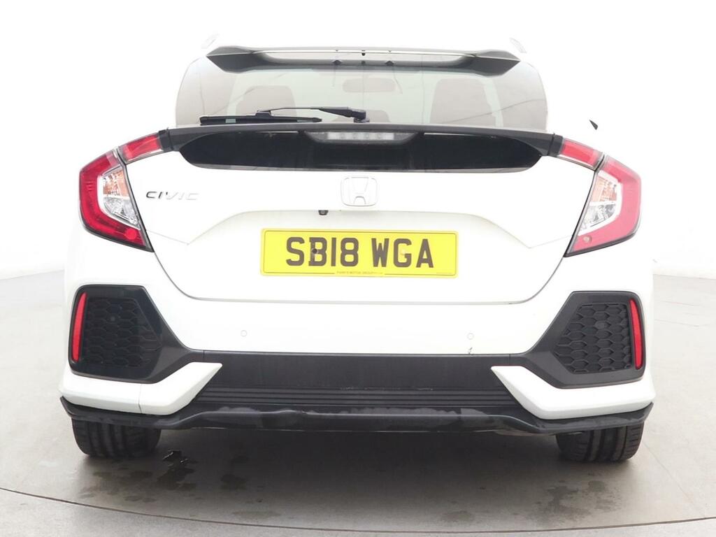 Honda Civic 1.0 Vtec Turbo Sr White #6