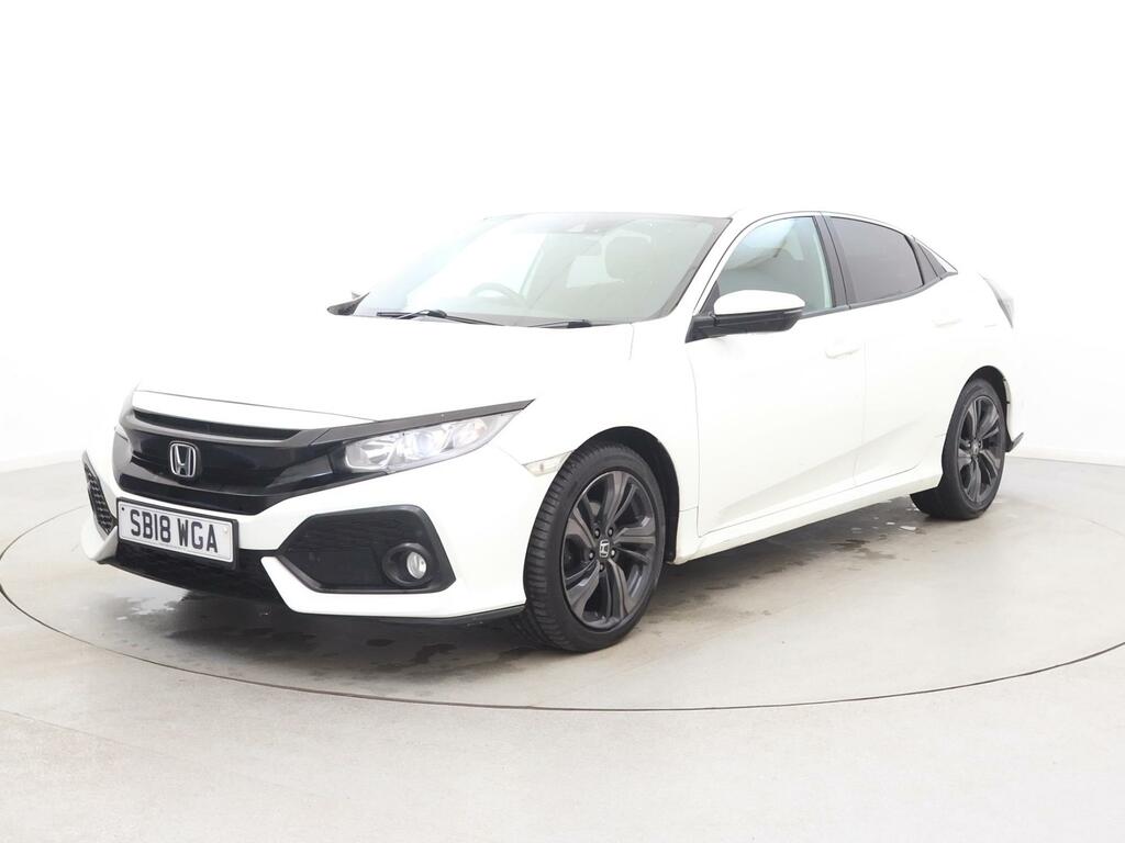 Honda Civic 1.0 Vtec Turbo Sr White #3