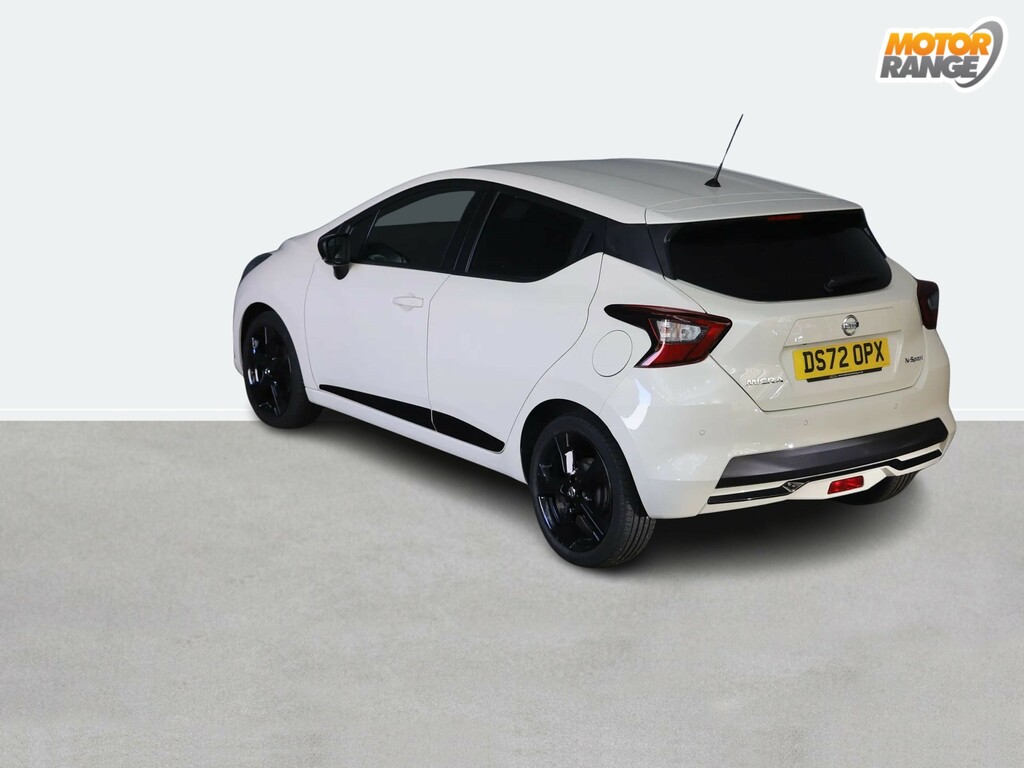 Nissan Micra 1.0 Ig-t 92 N-sport White #4