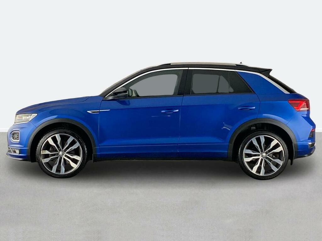 Volkswagen T-Roc 1.5 Tsi Evo R-line Dsg Blue #6