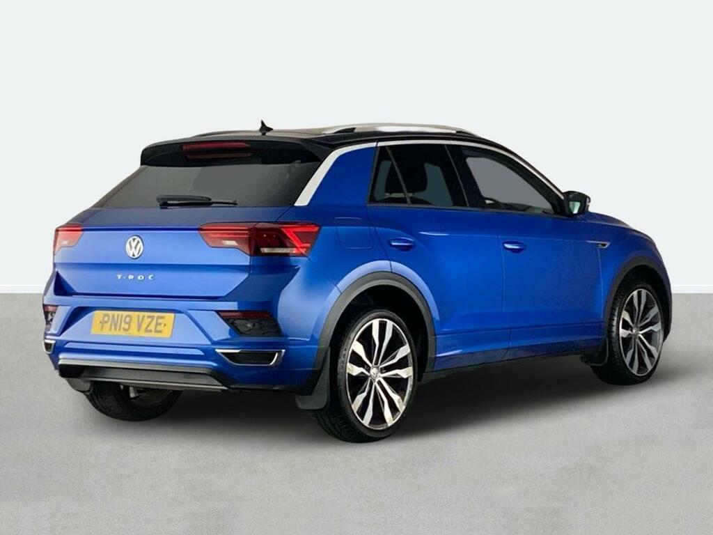 Volkswagen T-Roc 1.5 Tsi Evo R-line Dsg Blue #3