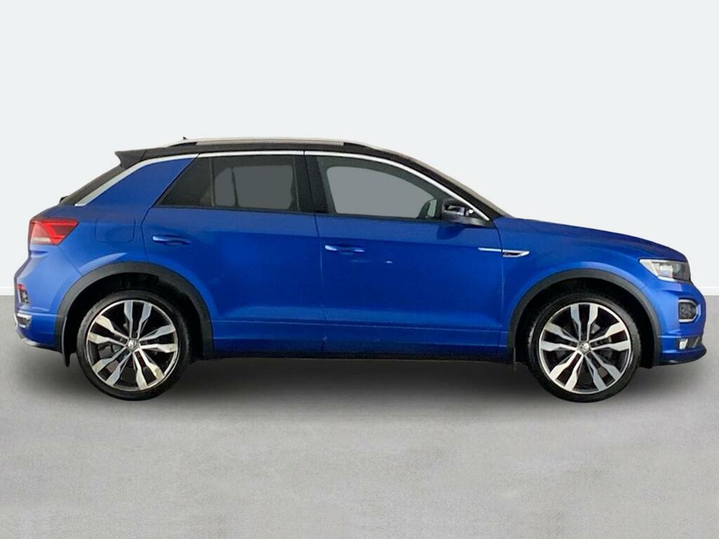 Volkswagen T-Roc 1.5 Tsi Evo R-line Dsg Blue #2