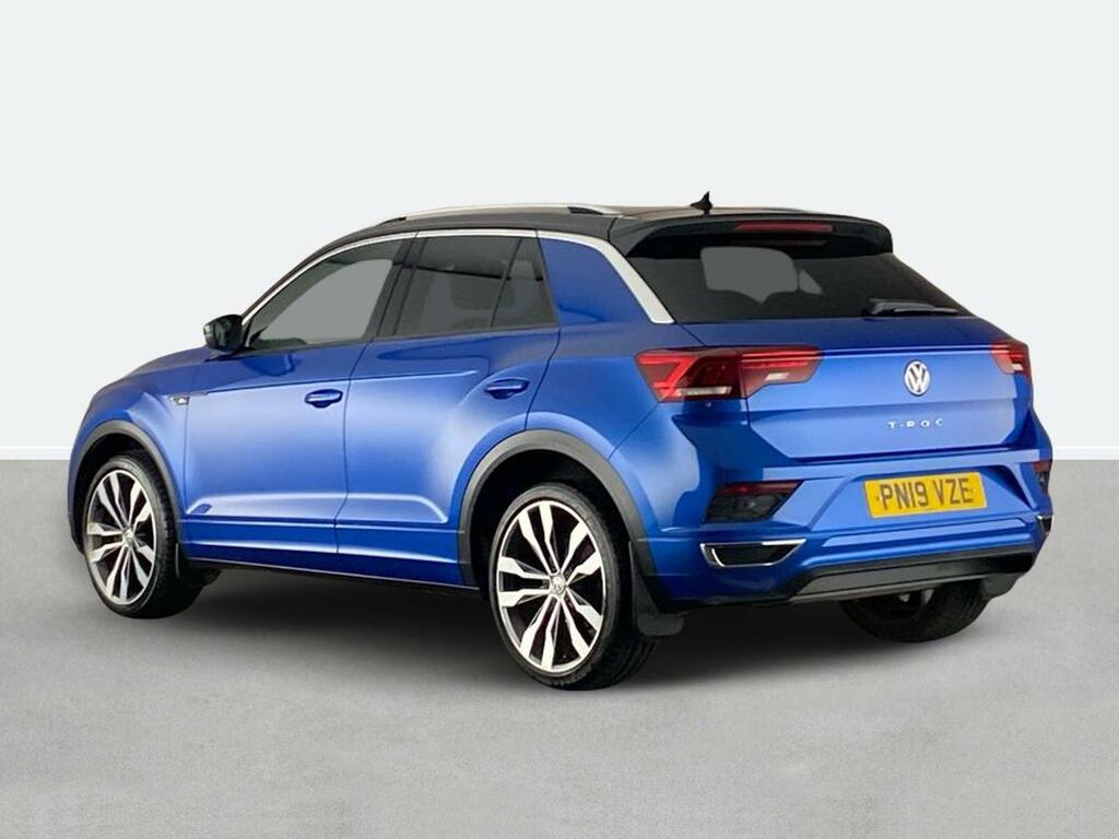 Volkswagen T-Roc 1.5 Tsi Evo R-line Dsg Blue #5