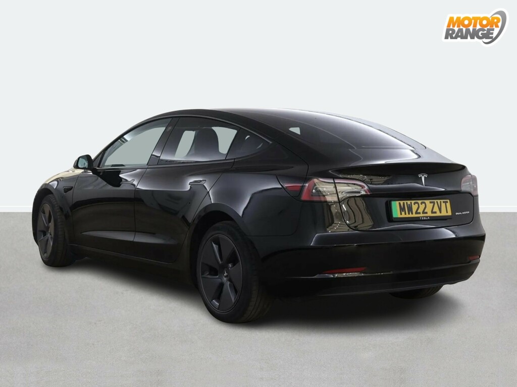Tesla Model 3 Long Range Awd Black #3
