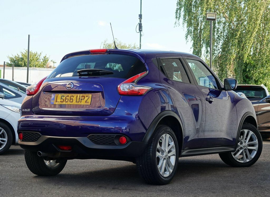 Nissan Juke 1.6 N-connecta Suv Xtron Euro 6 117 Ps LS66UPZ Blue #4