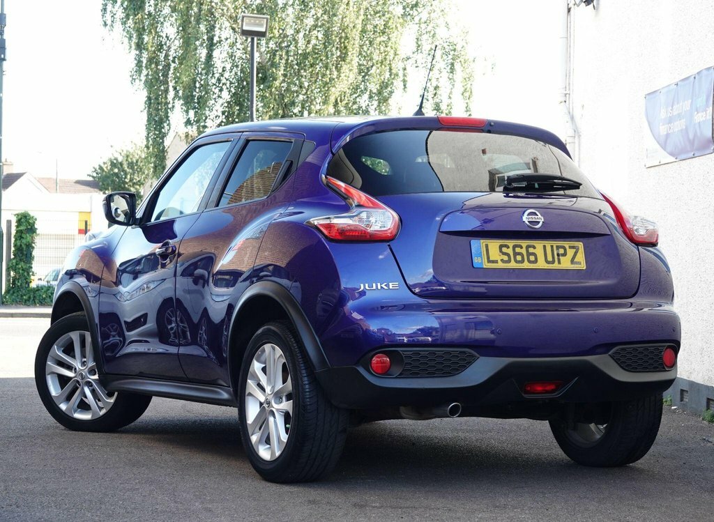 Nissan Juke 1.6 N-connecta Suv Xtron Euro 6 117 Ps LS66UPZ Blue #3
