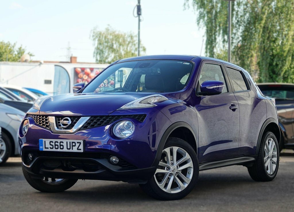 Nissan Juke 1.6 N-connecta Suv Xtron Euro 6 117 Ps LS66UPZ Blue #2