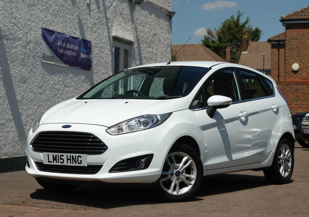 Ford Fiesta 1.25 Zetec Hatchback Euro 6 82 White #2