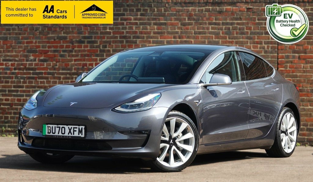 Tesla Model 3 Dual Motor Long Range Saloon 4 Grey