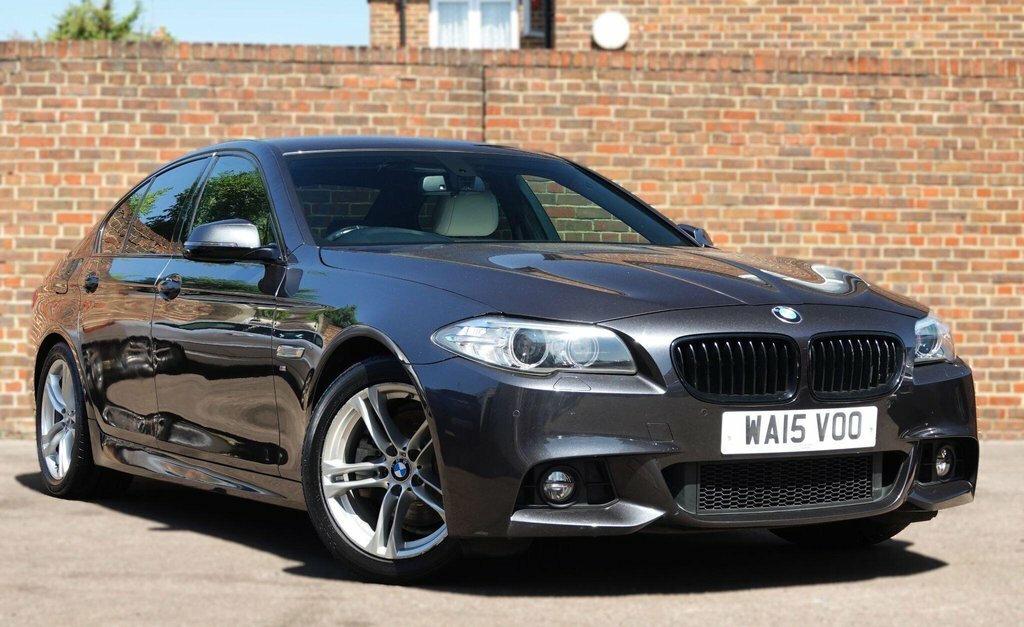 BMW 5 Series 2.0 520D M Sport Saloon Euro 6 S Grey #2