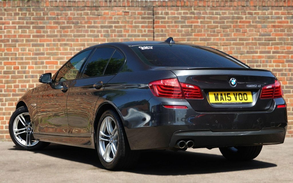 BMW 5 Series 2.0 520D M Sport Saloon Euro 6 S Grey #4