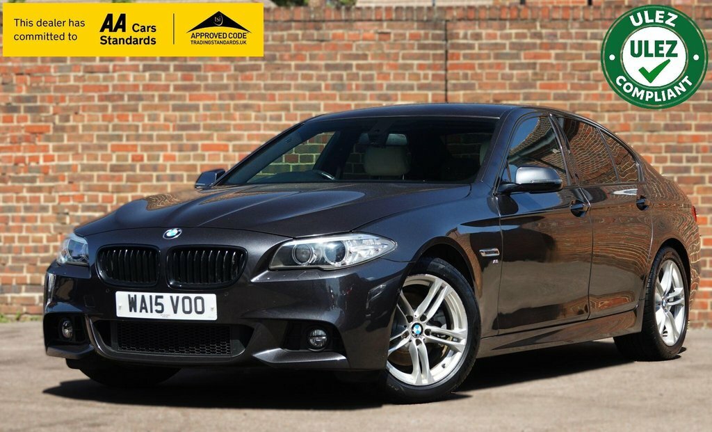 BMW 5 Series 2.0 520D M Sport Saloon Euro 6 S Grey