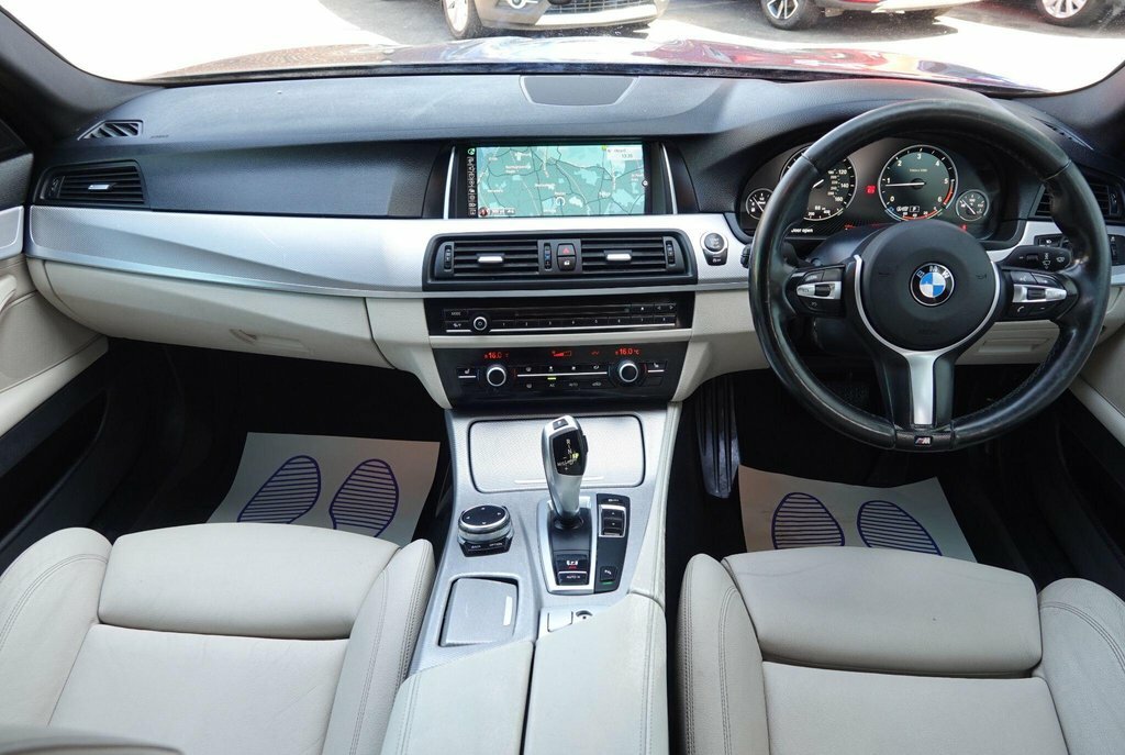 BMW 5 Series 2.0 520D M Sport Saloon Euro 6 S Grey #5