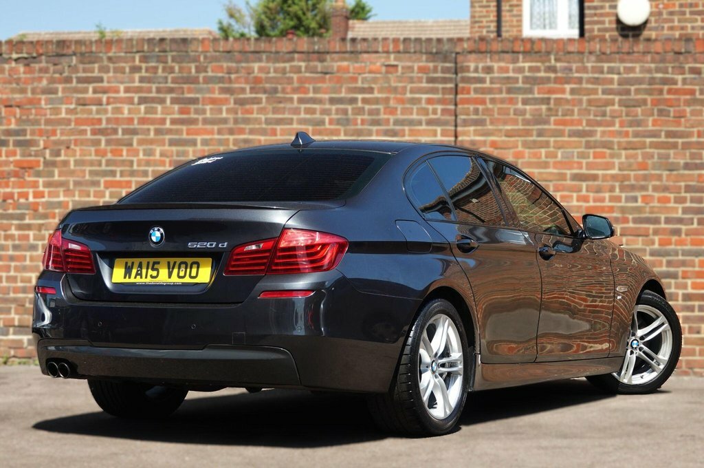 BMW 5 Series 2.0 520D M Sport Saloon Euro 6 S Grey #3