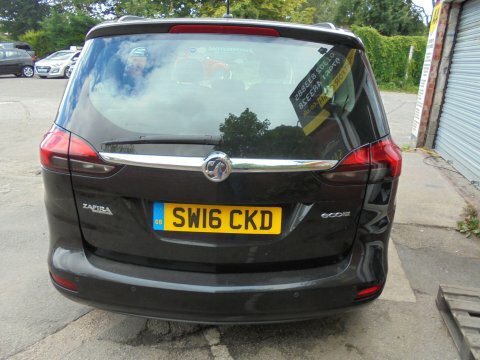 Vauxhall Zafira 1.6 Cdti Ecoflex Black #5