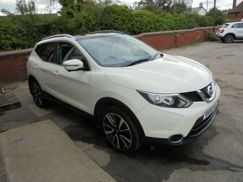 Nissan Qashqai 1.6 Dci Tekna White #5