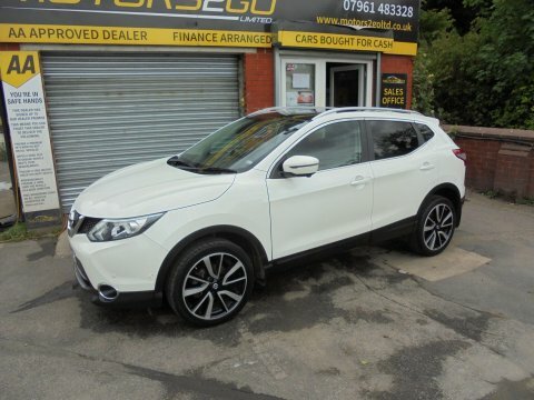 Nissan Qashqai 1.6 Dci Tekna White #2