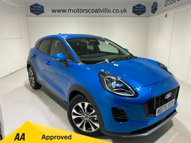 Ford Puma 1.0 Turbo Ecoboost 125Ps Mhev Titanium Blue