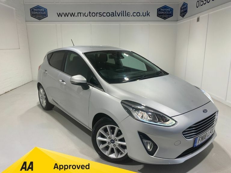 Ford Fiesta 1.0 Turbo Ecoboost 100Ps 6 Spd Titanium 5Dr. Silver