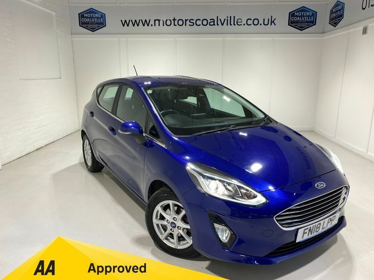 Ford Fiesta 1.1I Ti-vct 85Ps 5 Spd Zetec 5Drsat Nav Blue