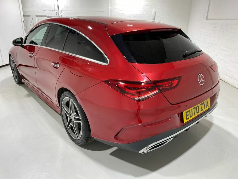 Mercedes-Benz CLA Class Cla 180 136Ps 7G-dct Amg Line Premium EU70ZYA Red #3