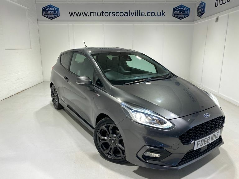Ford Fiesta 1.0 Turbo Ecoboost 140Ps 6 Spd St-line X 3Dr. Grey