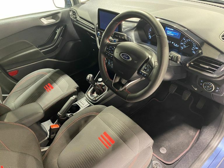Ford Fiesta 1.0 Turbo Ecoboost 100Ps 6 Spd St-line 5Dr. Blue #2