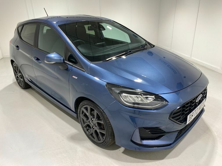Ford Fiesta 1.0 Turbo Ecoboost 100Ps 6 Spd St-line 5Dr. Blue #5