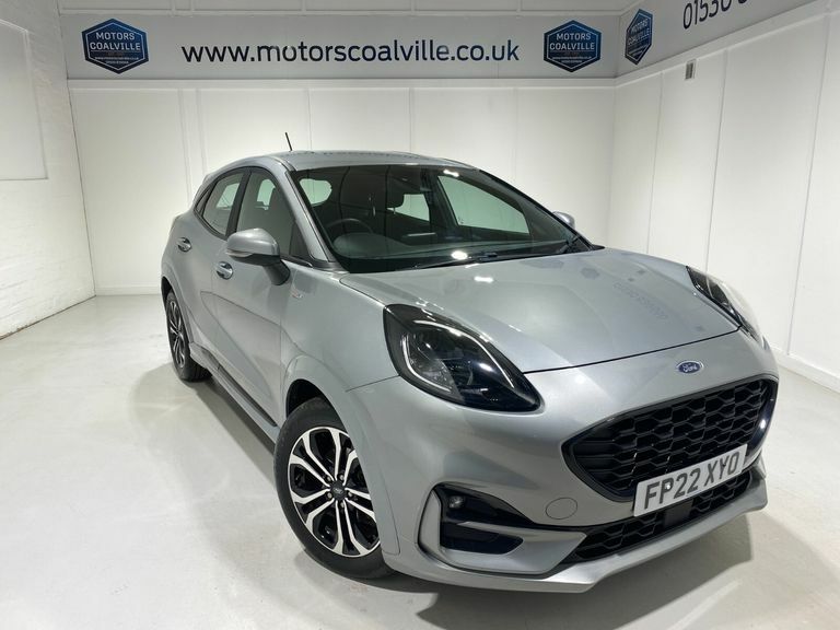 Ford Puma 1.0 Turbo Ecoboost Hybrid 125Ps Mhev 6 Spd St-li Silver