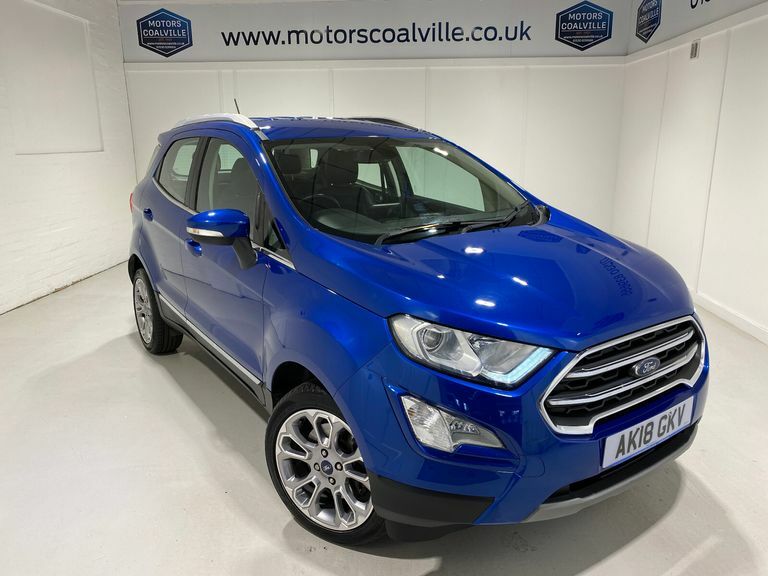 Ford Ecosport 1.0 Turbo Ecoboost 125Ps Titanium 5Dr. Blue