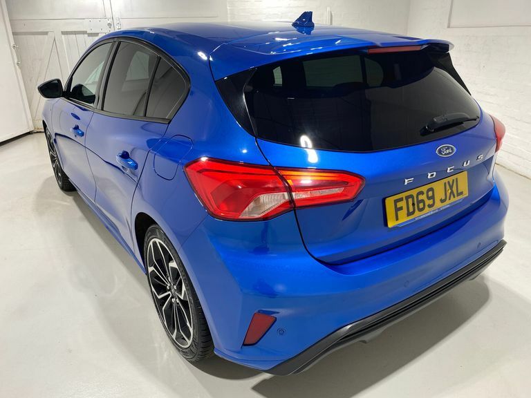 Ford Focus 1.0 Turbo Ecoboost 125Ps 6 Spd St-line X 5Dr. Blue #4