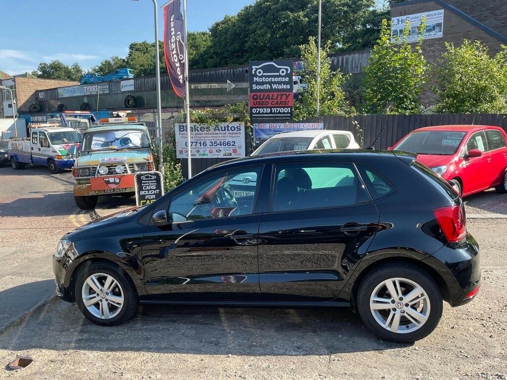 Volkswagen Polo 1.2 Tsi Bluemotion Tech Match Euro 6 S S Black #6