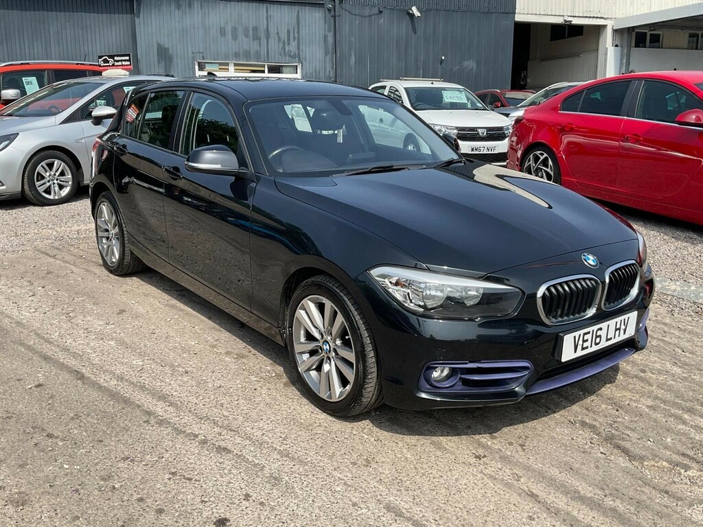 BMW 1 Series 2.0 118D Sport Euro 6 S S Black #3