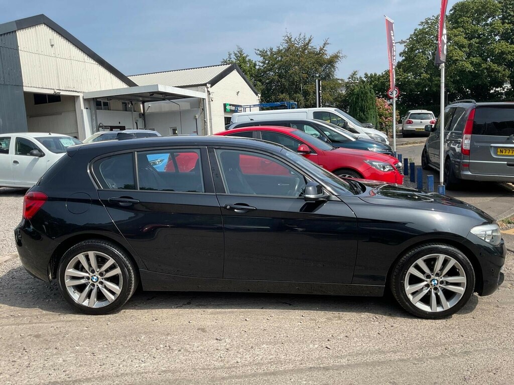 BMW 1 Series 2.0 118D Sport Euro 6 S S Black #4