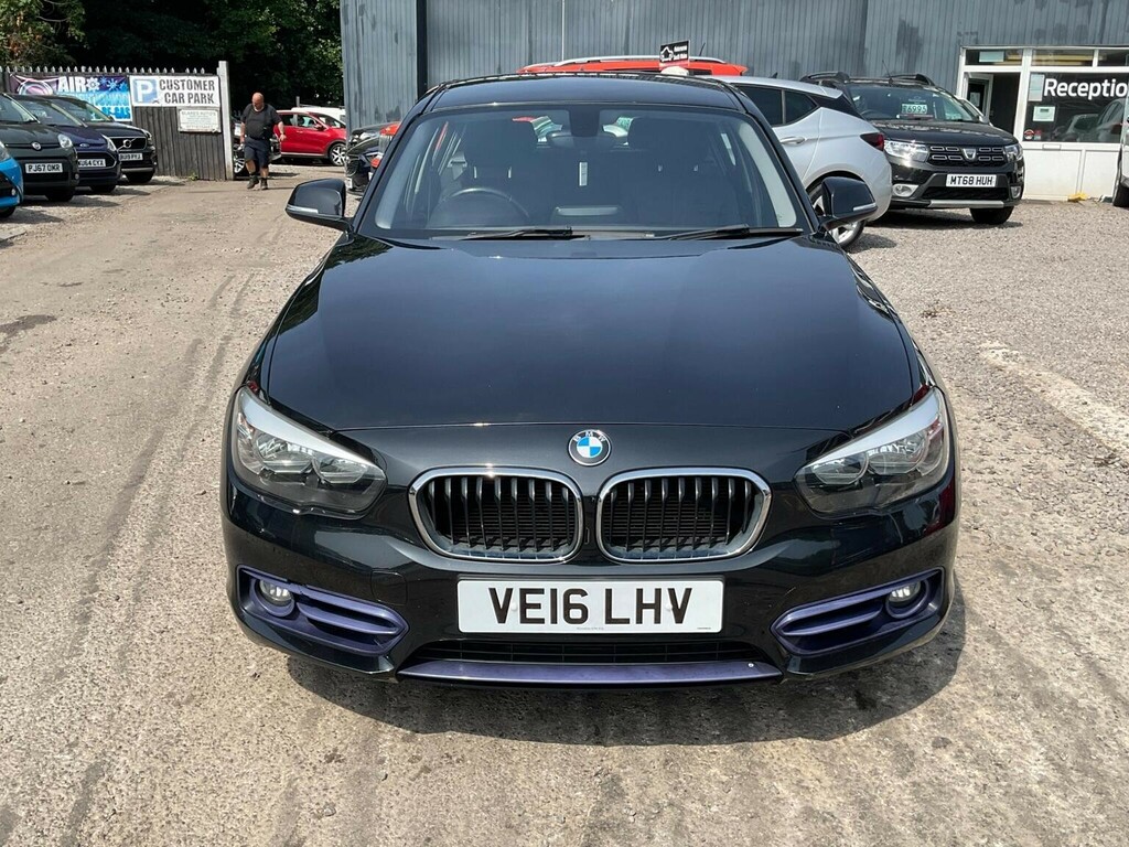 BMW 1 Series 2.0 118D Sport Euro 6 S S Black #2