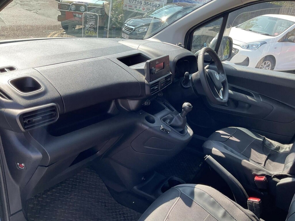 Vauxhall Combo 1.5 Turbo D 2000 Edition L1 H1 Euro 6 S S White #5