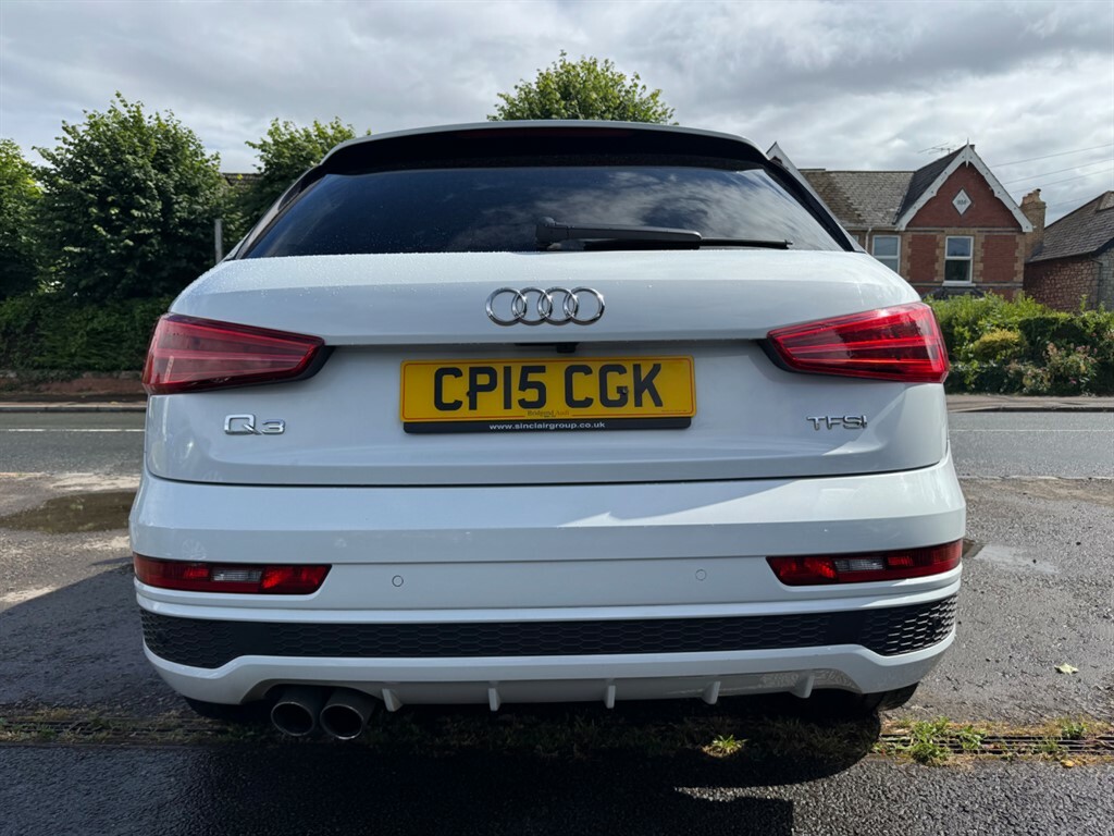 Audi Q3 2.0 Tfsi S Line Plus S Tronic Quattro Euro 6 Ss White #7