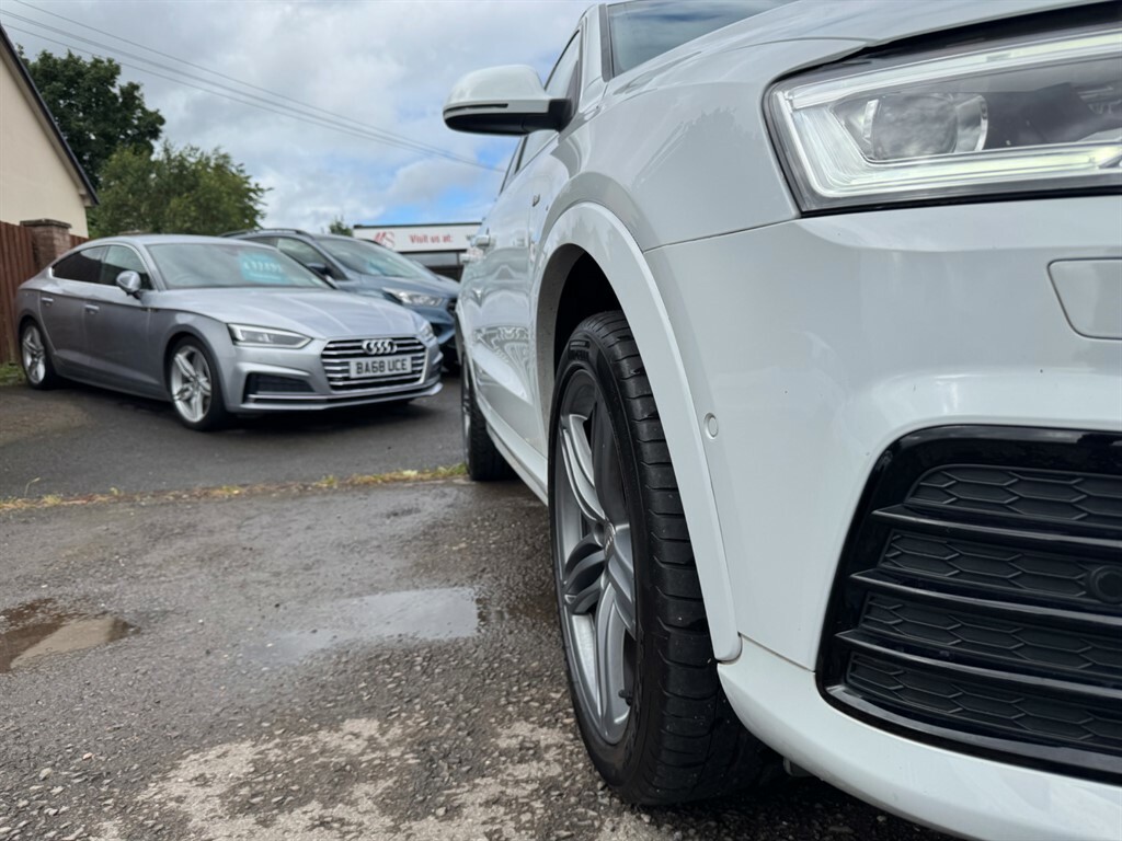 Audi Q3 2.0 Tfsi S Line Plus S Tronic Quattro Euro 6 Ss White #41