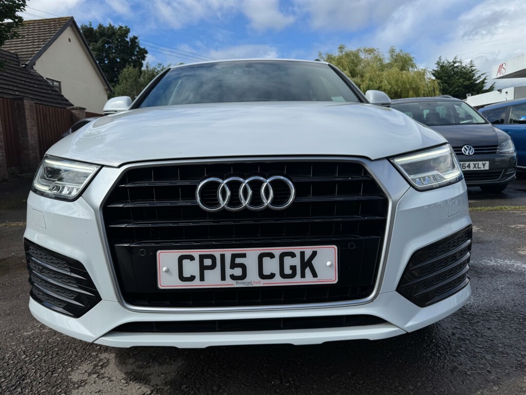 Audi Q3 2.0 Tfsi S Line Plus S Tronic Quattro Euro 6 Ss White #9