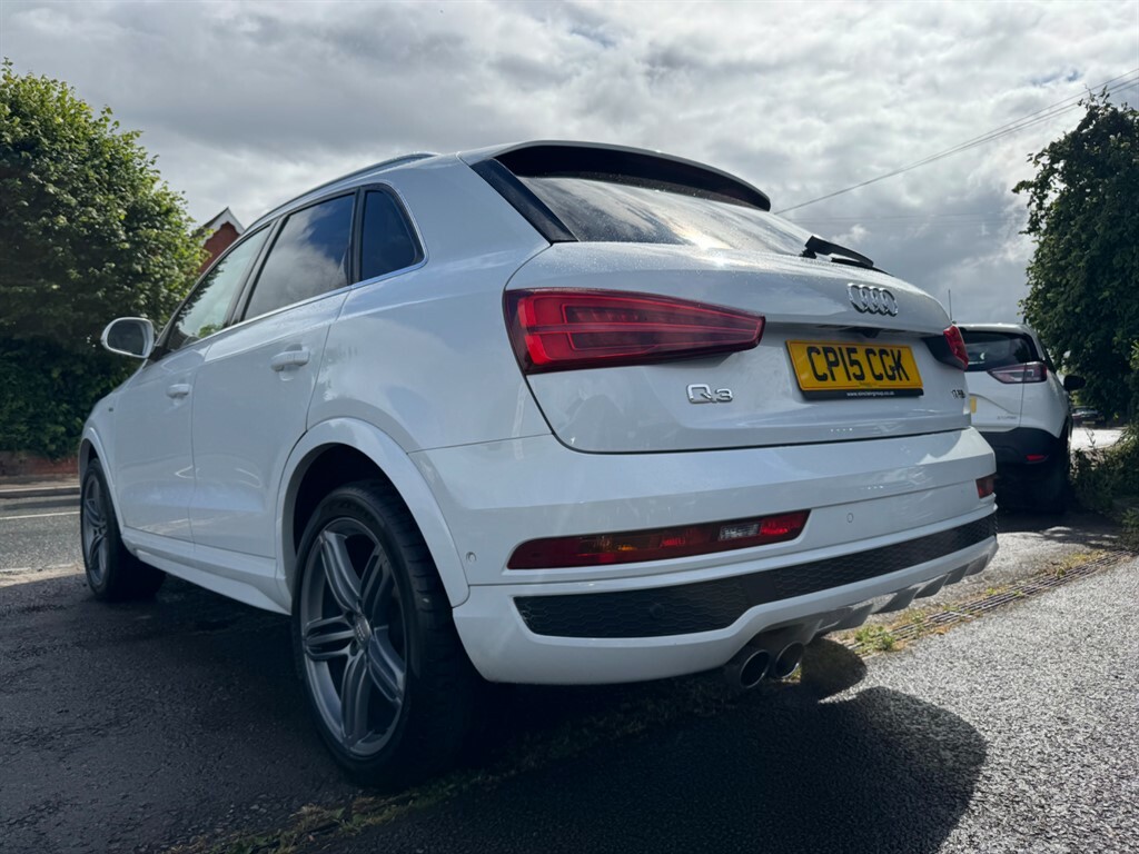 Audi Q3 2.0 Tfsi S Line Plus S Tronic Quattro Euro 6 Ss White #11