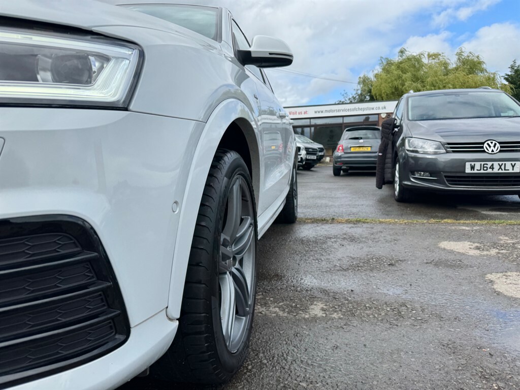 Audi Q3 2.0 Tfsi S Line Plus S Tronic Quattro Euro 6 Ss White #43