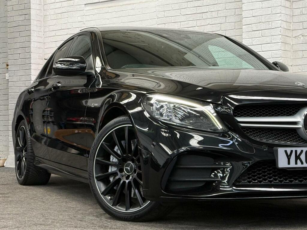 Mercedes-Benz C Class Saloon 3.0 C43 V6 Amg Premium Plus G-tronic 4Ma TEMP981 Black #4