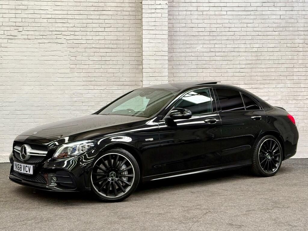 Mercedes-Benz C Class Saloon 3.0 C43 V6 Amg Premium Plus G-tronic 4Ma TEMP981 Black