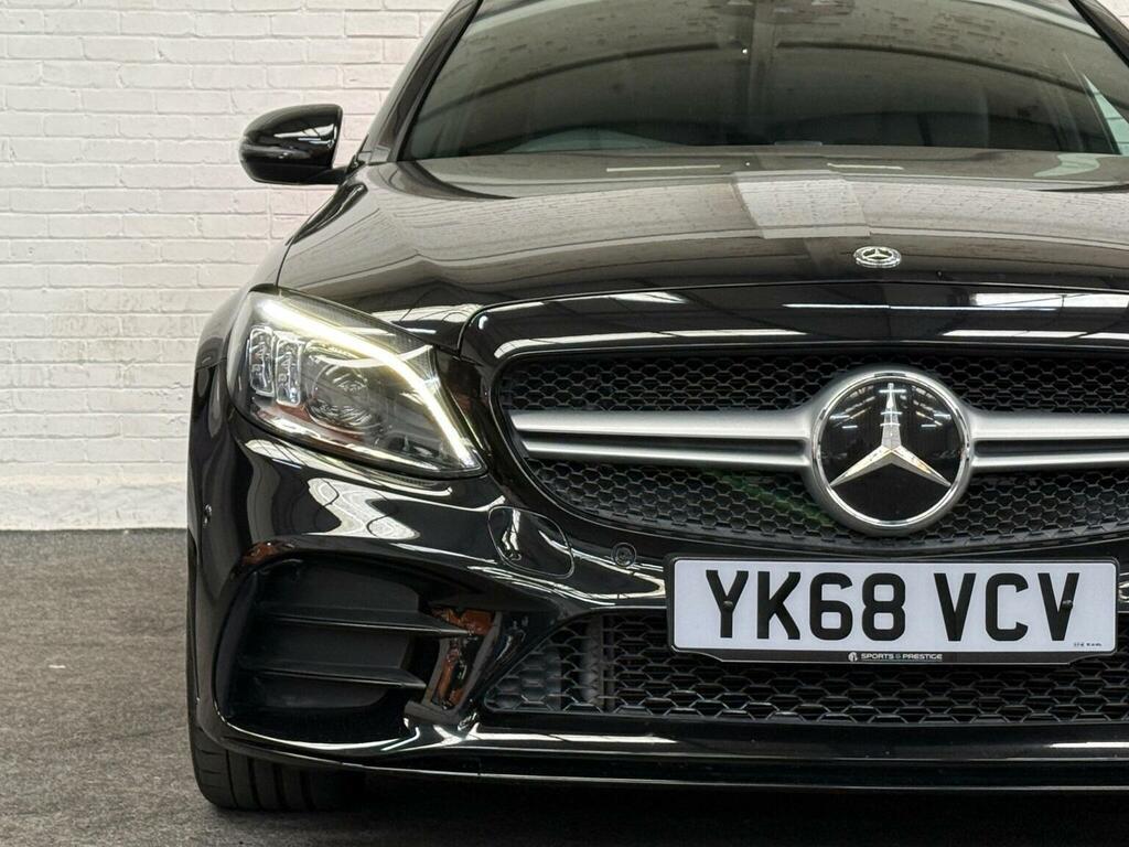 Mercedes-Benz C Class Saloon 3.0 C43 V6 Amg Premium Plus G-tronic 4Ma TEMP981 Black #5
