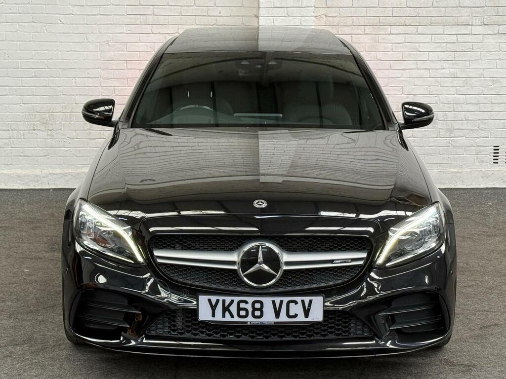 Mercedes-Benz C Class Saloon 3.0 C43 V6 Amg Premium Plus G-tronic 4Ma TEMP981 Black #3