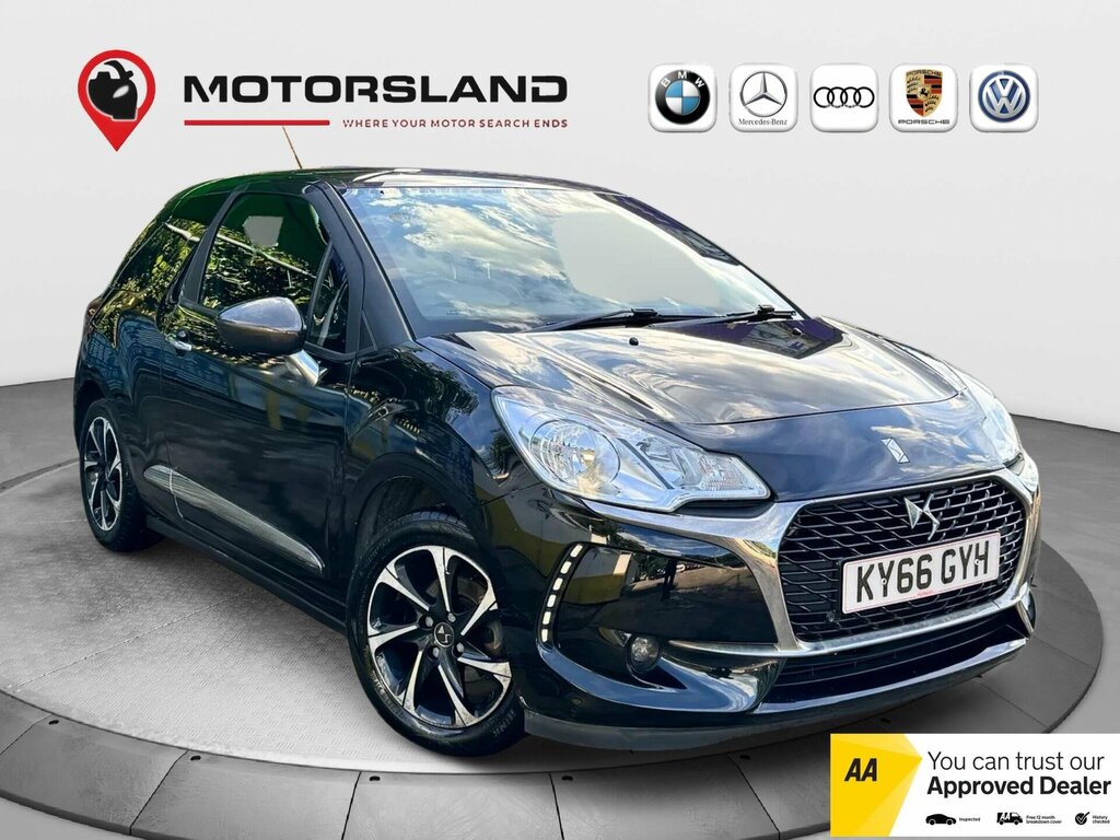 DS DS 3 1.2 Puretech Elegance Euro 6 Ss Black