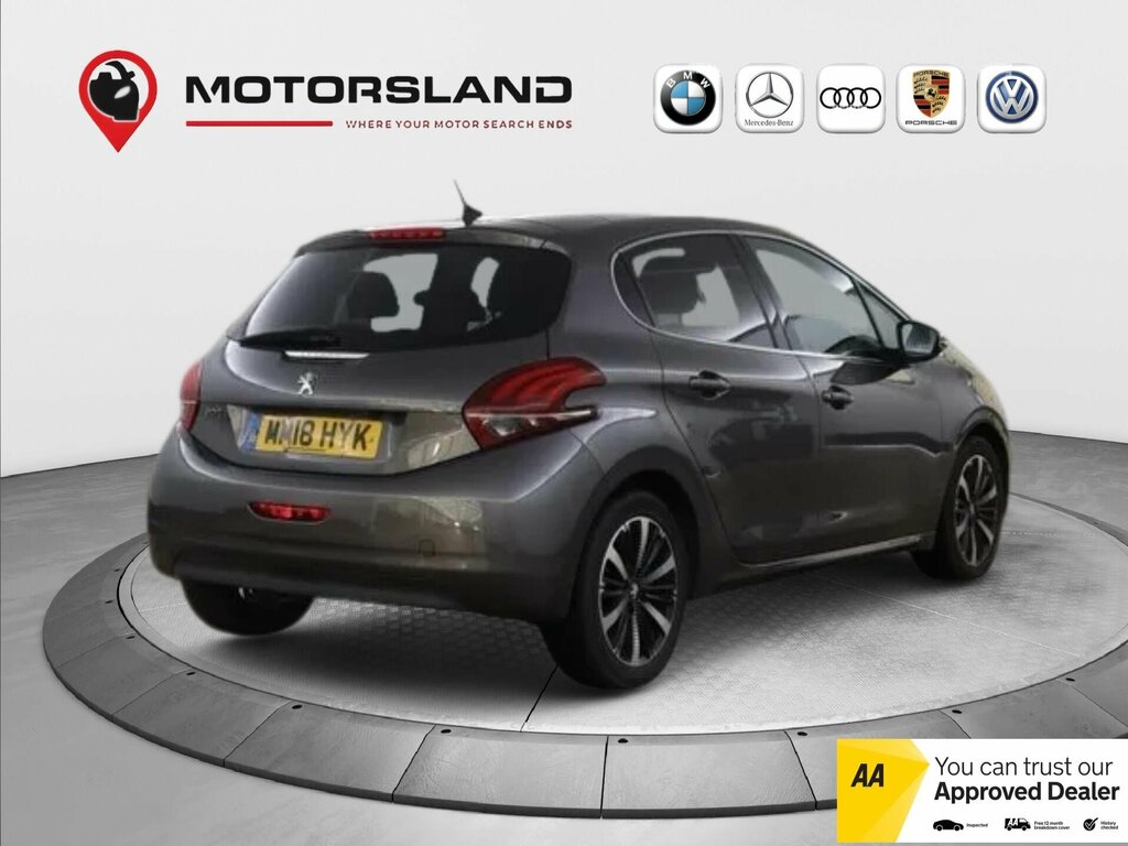 Peugeot 208 1.2 Puretech Allure Premium Euro 6 Ss Grey #4