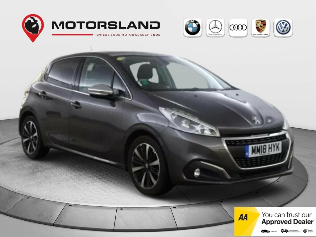 Peugeot 208 1.2 Puretech Allure Premium Euro 6 Ss Grey