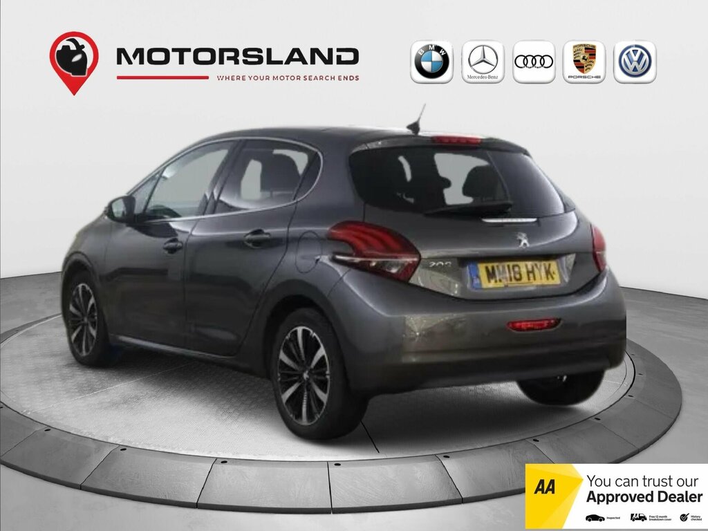 Peugeot 208 1.2 Puretech Allure Premium Euro 6 Ss Grey #3