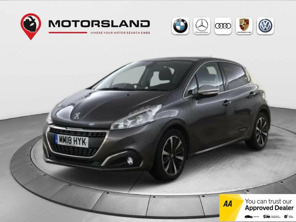 Peugeot 208 1.2 Puretech Allure Premium Euro 6 Ss Grey #2